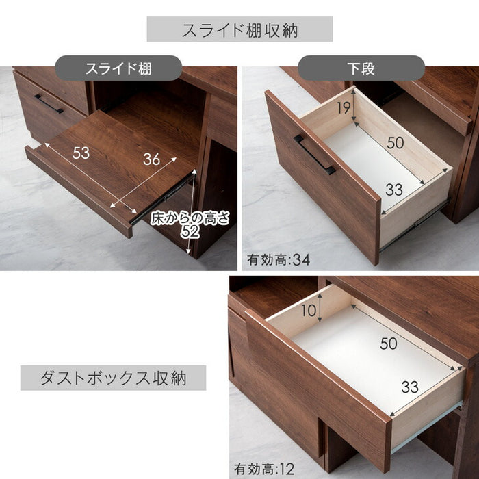 ［幅180］組み替えOK！ キッチンカウンター 日本製 完成品 食器棚 収納  木製【玄関渡し】【超大型商品】〔17100008〕