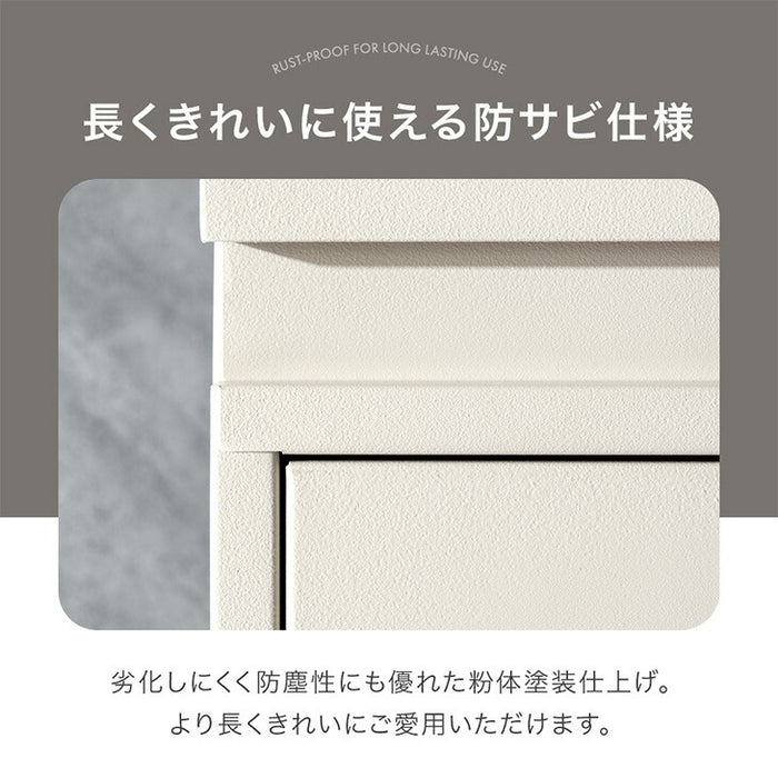 【アウトレット 撮影品】LIVPOST ーリブポストー スタンドポスト 置き型 ポスト ダイヤル錠 防水 メールボックス〔1760020303out・out2933〕