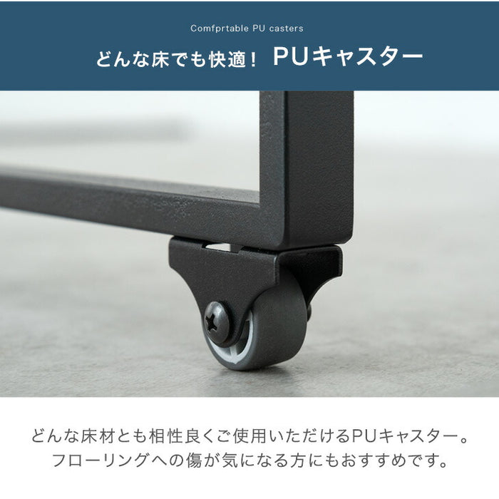[フタ無し] ダストワゴン お掃除ロボット対応  最大10分別 拡張OK 目隠し キャスター付き 拡張式 ゴミ箱〔17620102〕