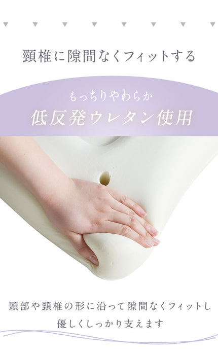 セミオーダー枕 低反発 ウレタン 枕 3次元立体構造 頸椎サポート 〔19110020〕