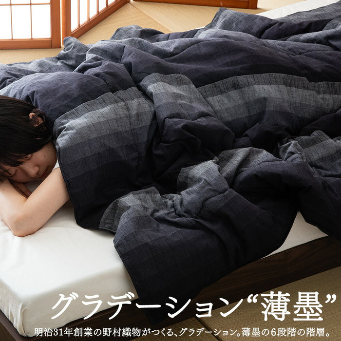 [シングル]  久留米絣 純日本製 綿100％ 洗える 137×196cm 夏布団 〔19800050〕