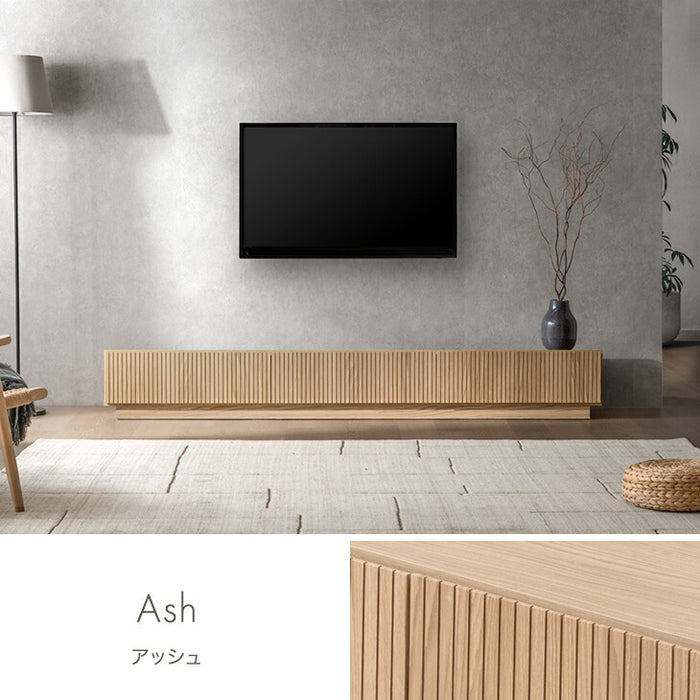 【新発売記念プライス】［幅210cm］テレビ台  国産 完成品 収納 ローボード テレビボード TV台 木目調 石目調 大川家具【超大型商品】〔20010017〕