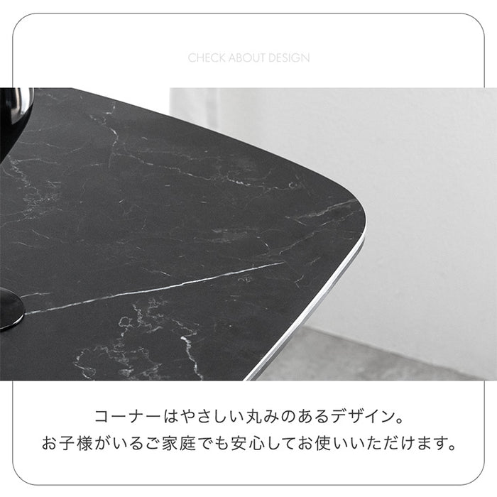 [幅160 200] セラミック 伸長式ダイニングテーブル 単品 4～6人掛け 折りたたみ 長方形【玄関渡し】【超大型商品】〔23570185〕