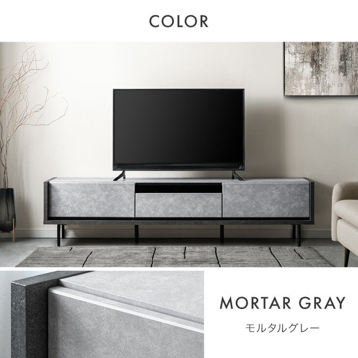 ［幅180］テレビ台 国産 完成品 引出し収納 ロータイプ テレビボード 脚付き 大川家具【超大型商品】〔24900130〕