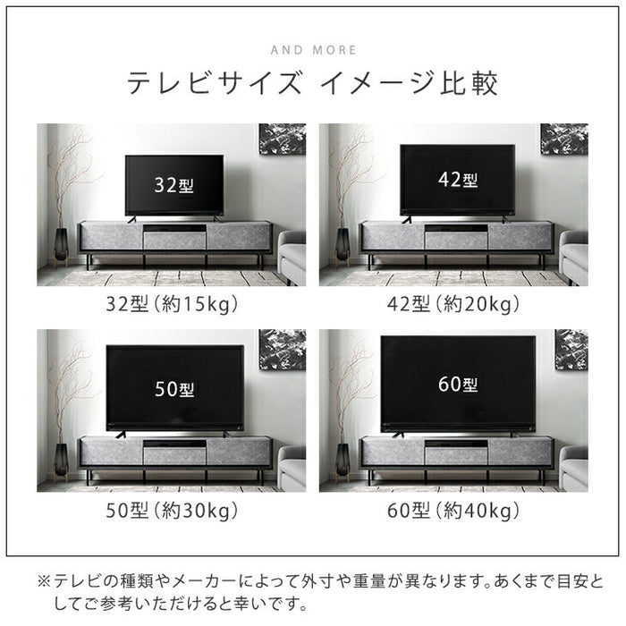 ［幅180］テレビ台 国産 完成品 引出し収納 ロータイプ テレビボード 脚付き 大川家具【超大型商品】〔24900130〕