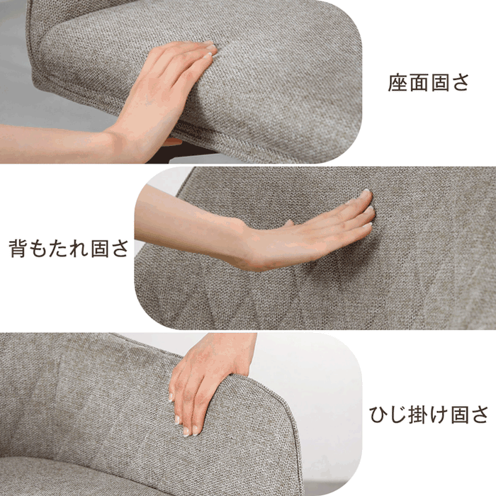 ［幅120cm］丸テーブル ダイニングテーブルセット 4人掛け 5点セット 肘付き回転チェア 円卓【超大型商品】〔33020086〕