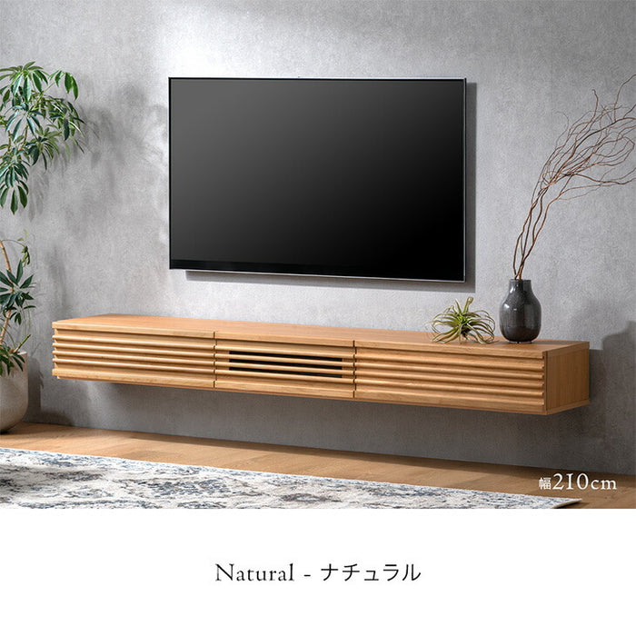 【新発売記念プライス】［幅180］テレビ台 フロート 壁掛け 完成品 国産 大川家具 スライドレール 引き出し モダン おしゃれ〔38700024〕