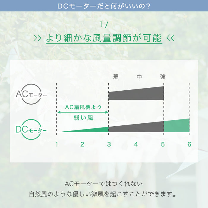 肌あたりの良い風を生む9枚羽根 DCモーター 扇風機 リモコン付き 静音〔42100002〕