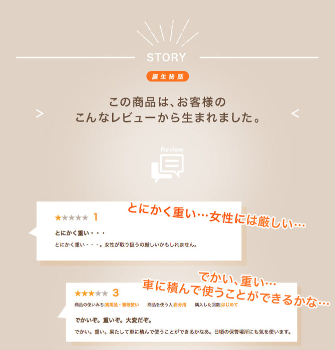 ［43L］軽量&コンパクト キャリーカート ストッパー付 耐荷重80kg 軽量 7kg 折りたたみ キャリーワゴン アウトドアワゴン〔44400021〕