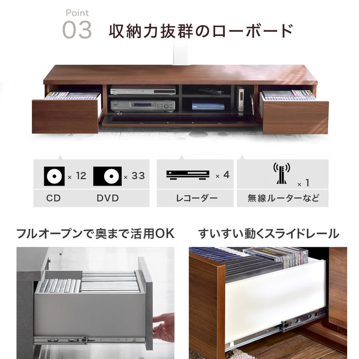 [32〜65インチ対応] “置かない”テレビ台 壁寄せテレビスタンド 日本製 完成品 上下/左右首振り【超大型商品】〔48100021〕