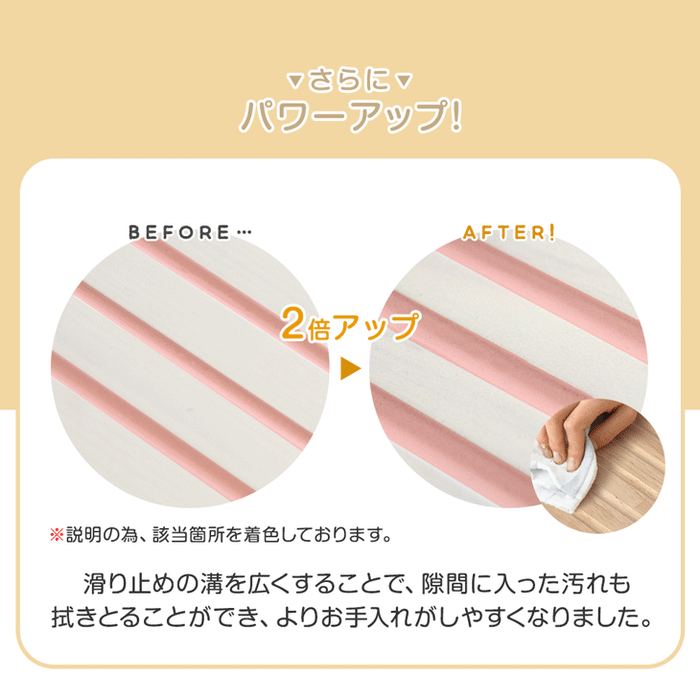RENEW 高さ調節 4段階 天然木 トイレ 踏み台 木製 2way 耐荷重200kg 安心の低ホル 滑り止め付き 〔49600742〕