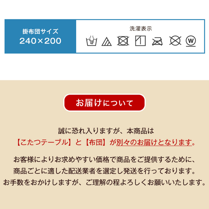 ［2点セット］RENEW 速暖2秒! 600W ハロゲンヒーター こたつ 120×80 掛け布団 長方形 手元コントローラー 木目 木製 家具調〔68140117〕