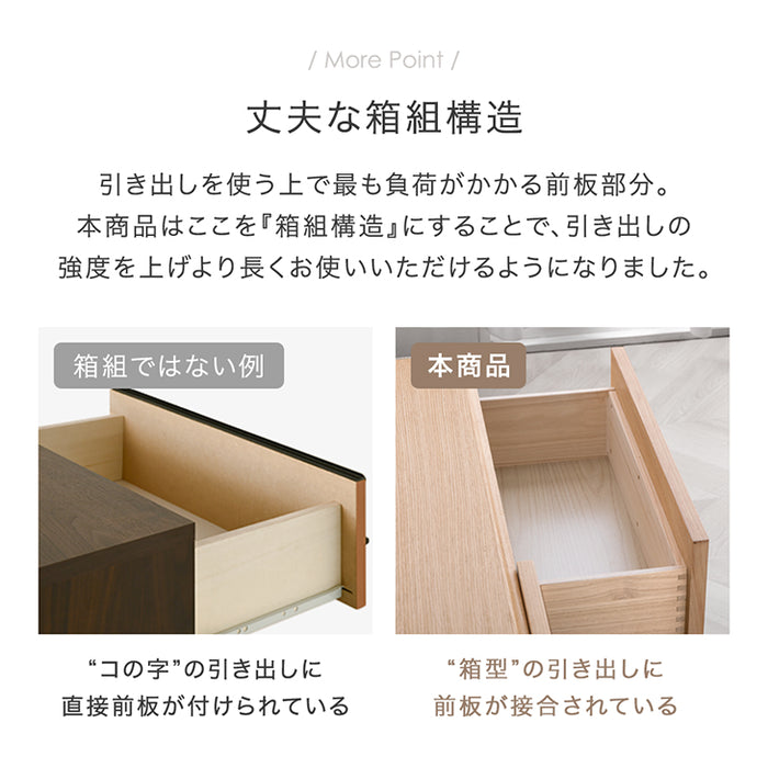 ［幅180cm］テレビ台 完成品 ブリック調 引き出し収納【超大型商品】〔71020122〕