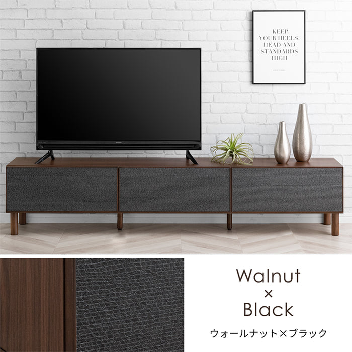 ［幅180cm］テレビ台 完成品 ブリック調 引き出し収納【超大型商品】〔71020122〕