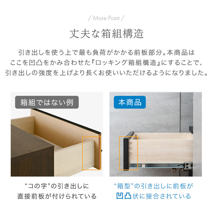 ［幅120cm］ストーン調 サイドボード 完成品 キャビネット 脚付き サイドチェスト 収納 飾り棚 木製【超大型商品】〔71050015〕