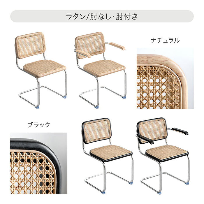 ［単脚］［レザー肘なし］ダイニングチェア レザー調 単品 アームレス シルバー脚 〔84400019〕