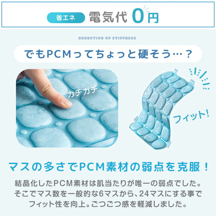 ≪Qさま!!で紹介≫［Mサイズ］現役ママが考えた リュック用 冷感パッド 自然凍結 ひんやり 熱中症対策 アイスクール〔85000008〕