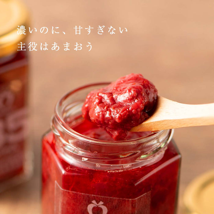武下さんちの“完熟” あまおうそのまま85%ジャム 2瓶 4瓶 8瓶 セット 手作り 無添加 完熟 日本製  ギフト〔89600021〕