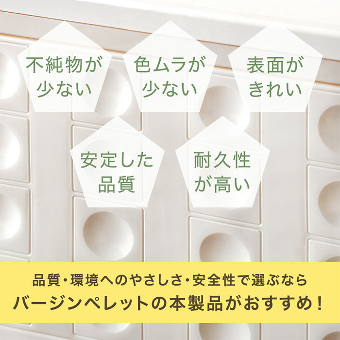 〔3段・30L〕5面開閉 収納ボックス お掃除ロボ対応 木脚 & キャスター付き 折りたたみ 〔99900770〕