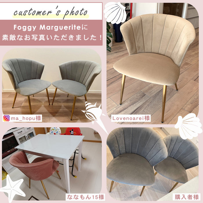 ［2脚セット］ くすみカラー チェア 低反発 かわいい おしゃれ 〔68400006〕