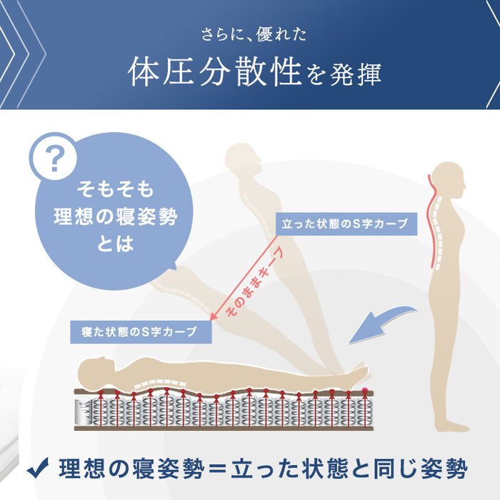[シングル] 全部洗える 敷布団 100×200cm 3層 通気性 帝人 ウォシュロン (R)  高反発敷き布団 テイジン〔26700105〕