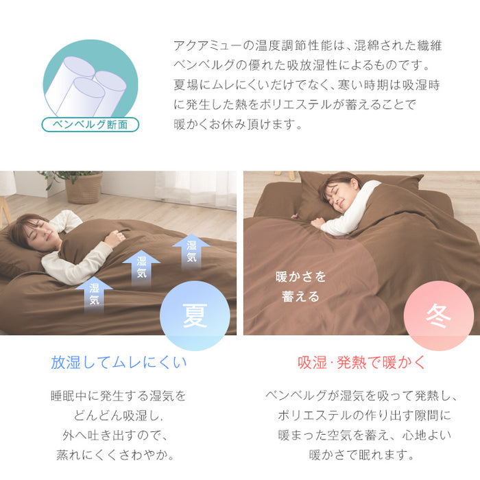 [シングル] 高反発マットレスセット 布団セット 7点 高さ調整枕 カバー付き 収納ケース 厚み10cm 洗える 抗菌 防臭 防カビ〔61141000〕
