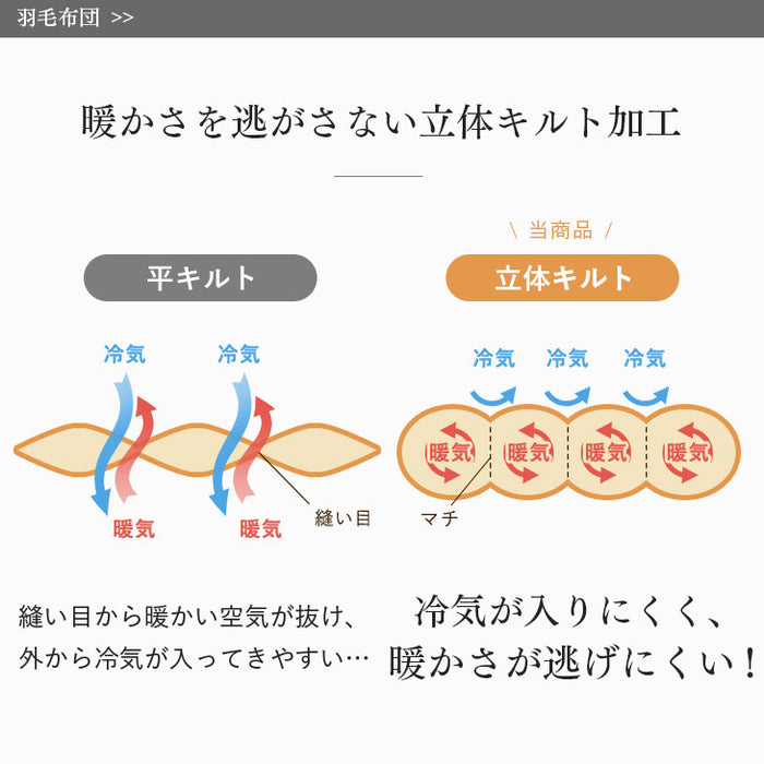 日本製 羽毛布団4点セット シングル ホワイトダックダウン 85％ CILレッドラベル 固綿入り 枕 枕カバー 掛け布団 敷き布団 3年保証 〔10106460〕