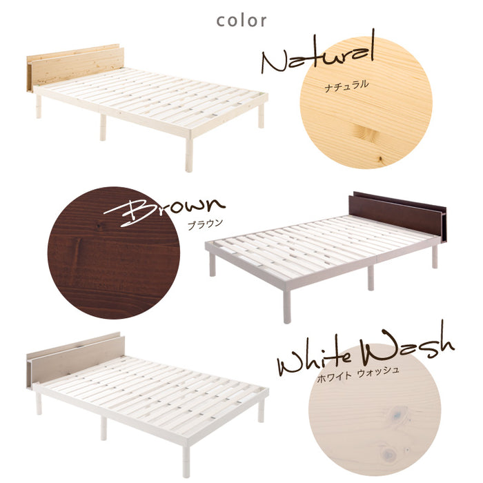 [シングル] 宮棚 単品【商品番号：11719094専用】後付け 多機能スマホスタンド＆コンセント付き 〔49600768〕