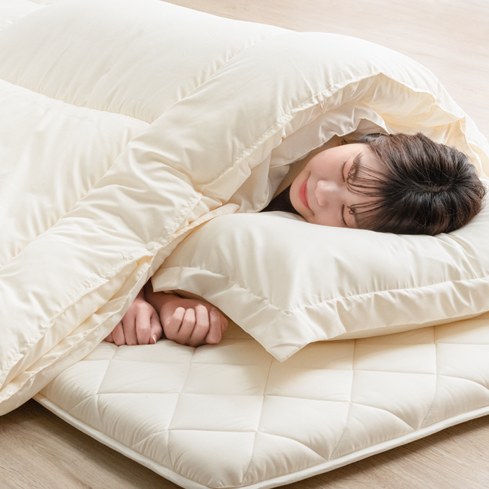 [シングル] シンサレート布団5点セット 2枚合わせでオールシーズン快適！ 収納袋付き 洗える シンサレートウルトラ 150〔10119467〕