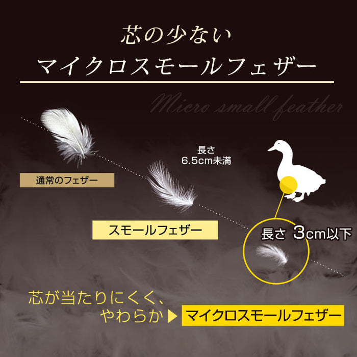 ［シングル］ もっとかるく、あたたかく 羽根 & 羽毛 布団 7点 セット 〔21800023〕