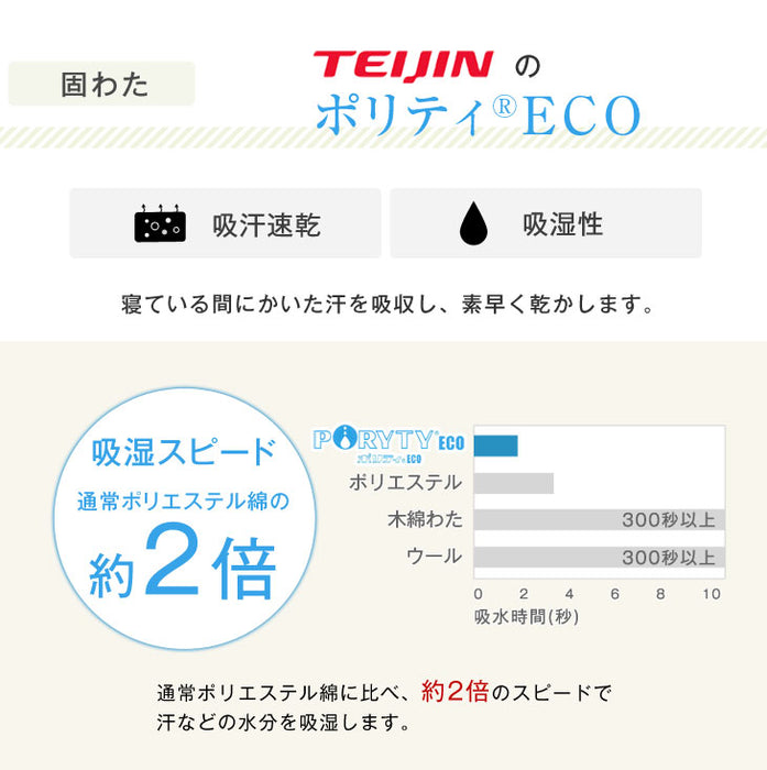 ［クイーン］フランス産ウール使用 敷布団 日本製 羊毛 防ダニ 抗菌防臭 吸汗速乾 極厚4層 綿100% 固綿 羊毛敷布団 帝人マイティトップ〔22200023〕