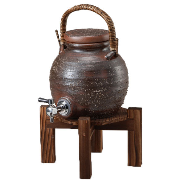 かね馬 2.5L用 焼酎サーバー 還暦祝い 退職祝い 信楽焼 日本製 手作り 陶器製 信楽焼き 和風 おしゃれ 陶器 新築祝い 開店祝い インテリア 置物 焼き物 焼物 信楽焼 しがらき焼き 贈り物 プレゼント