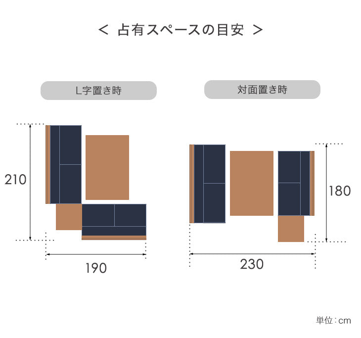 ［幅120］4人掛け 和モダン ソファダイニング4点セット 天然木 コーナー【搬入設置込み】【超大型商品】〔30030009〕
