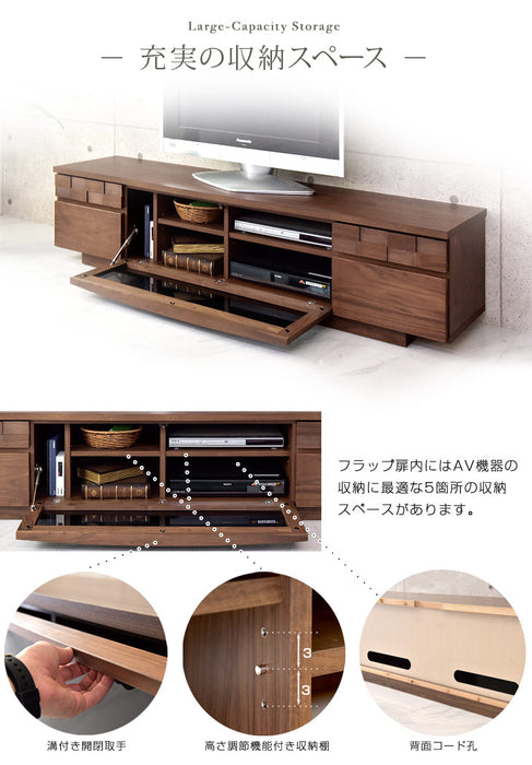 幅180cm テレビ台 国産 完成品 *ゼウス-TG* 【超大型商品】〔36800001〕