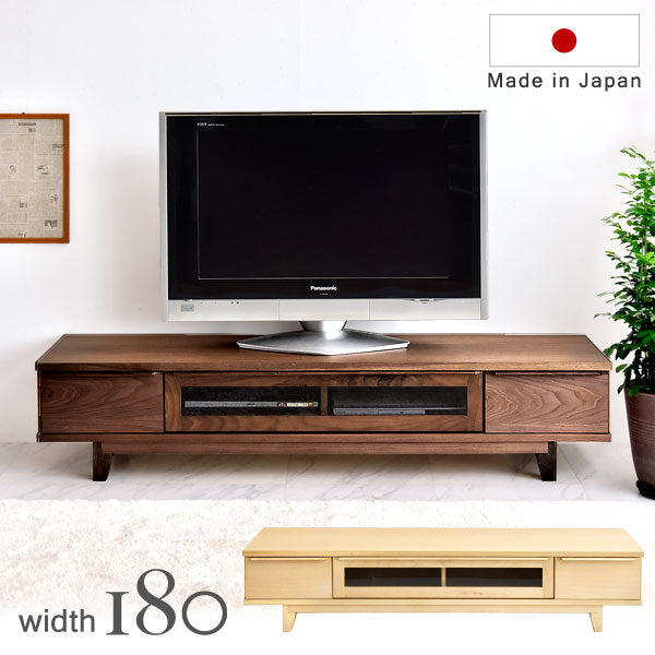 幅180cm 国産 完成品 テレビ台  【超大型商品】〔36800004〕