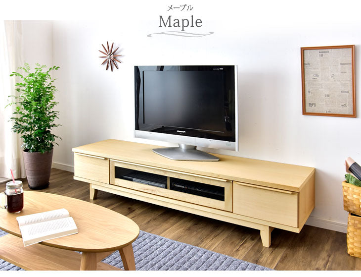 幅180cm 国産 完成品 テレビ台  【超大型商品】〔36800004〕