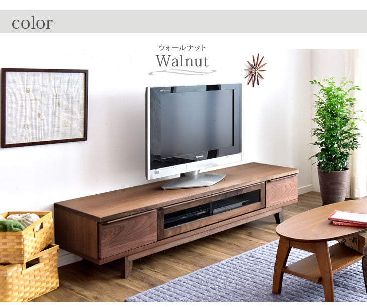 幅180cm 国産 完成品 テレビ台  【超大型商品】〔36800004〕