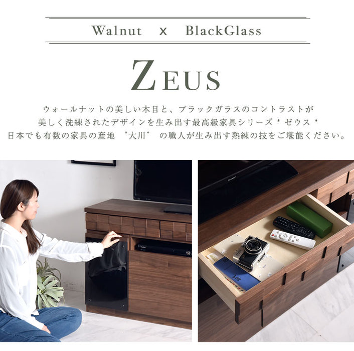 ［幅150］完成品 ハイタイプ テレビ台 国産 無垢材 木製 日本製 北欧 おしゃれ テレビボード【超大型商品】〔36800007〕