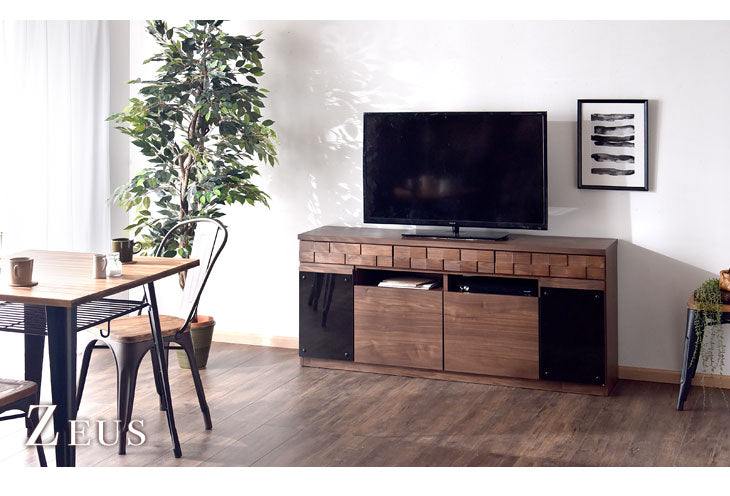 ［幅150］完成品 ハイタイプ テレビ台 国産 無垢材 木製 日本製 北欧 おしゃれ テレビボード【超大型商品】〔36800007〕