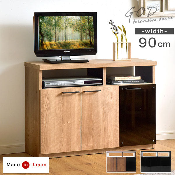 ［幅90cm］ ハイタイプ 国産 完成品 テレビ台 *GOD-TG*【超大型商品】〔38700013〕