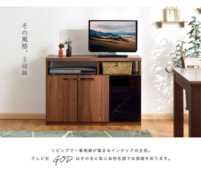［幅90cm］ ハイタイプ 国産 完成品 テレビ台 *GOD-TG*【超大型商品】〔38700013〕