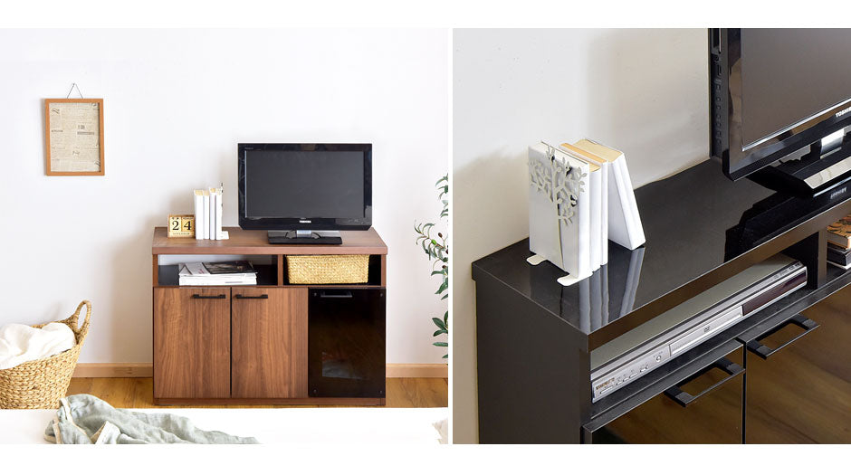 ［幅90cm］ ハイタイプ 国産 完成品 テレビ台 *GOD-TG*【超大型商品】〔38700013〕