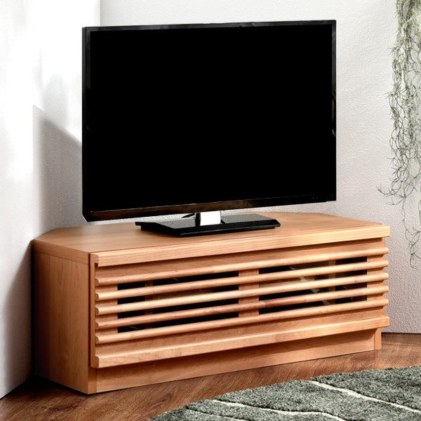 ［幅80cm］ アルダー無垢 国産 完成品 コーナーテレビ台 *ダリア-TG* 〔38700022〕