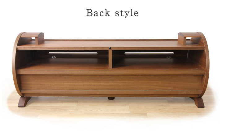 ［幅120］大川家具 テレビ台 完成品 収納 国産 アルダー 無垢材 木製 日本製 北欧 おしゃれ テレビボード【超大型商品】〔39600006〕