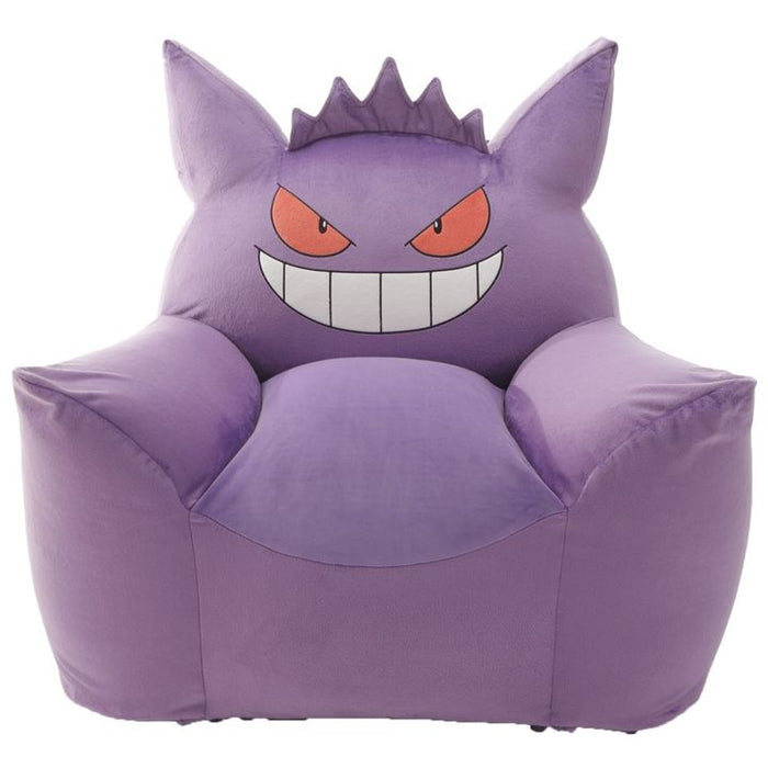 ポケモン ゲンガーソファ ビーズクッション ソファー 日本製 一人掛け クリスマス プレゼント ポケットモンスター 〔44030198〕