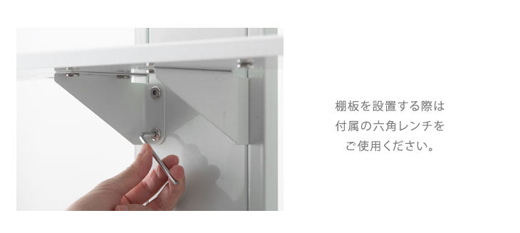 【商品番号：45400050】専用棚板 突っ張り式テレビスタンド棚板 幅60cm 追加棚板〔45400052〕