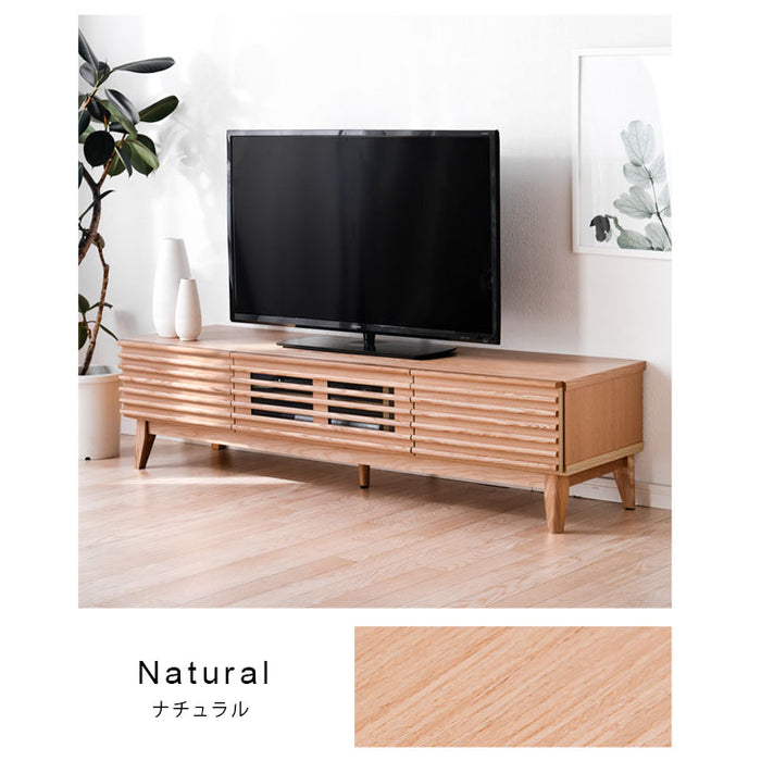 [幅150cm] テレビ台 完成品 アッシュ 無垢材  【超大型商品】 〔71020066〕
