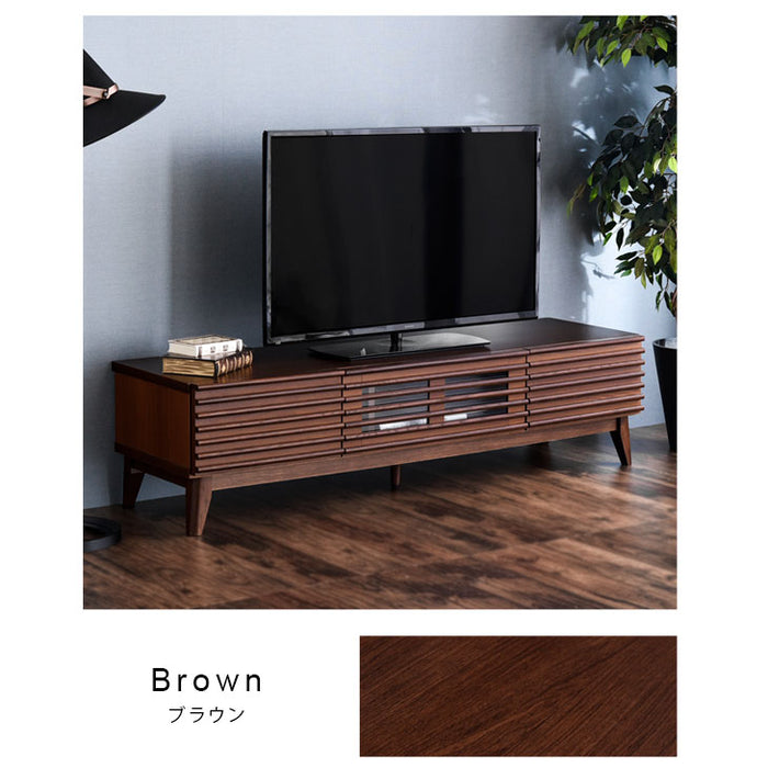 [幅150cm] テレビ台 完成品 アッシュ 無垢材  【超大型商品】 〔71020066〕