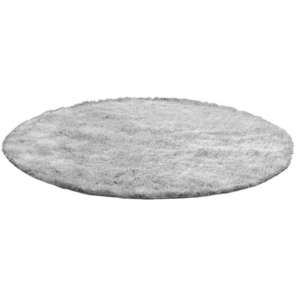 140×140㎝ 円形 シャギーラグ  40mmロングパイル ラメ入〔87250008〕