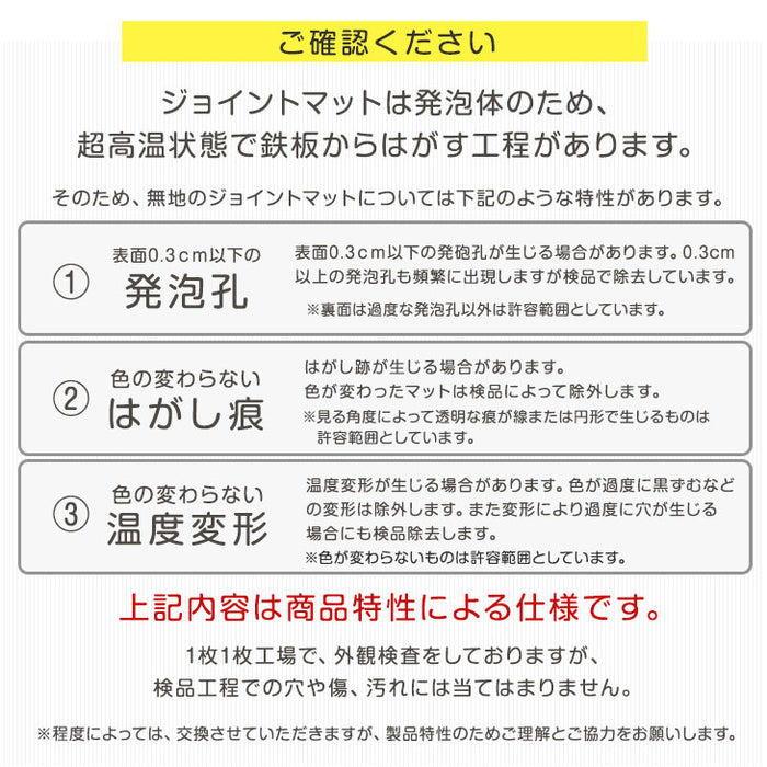 ［6畳］防炎 ジョイントマット 32枚 大判59cm 床暖房対応 サイドパーツ付〔49400002〕